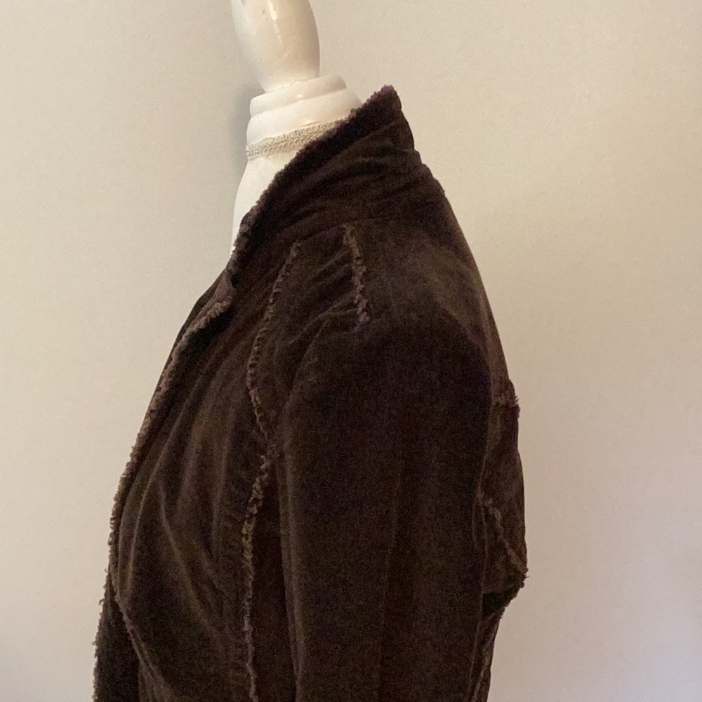 KIKIT JEANS brown corduroy jacket, embroidered - Picture 9 of 13